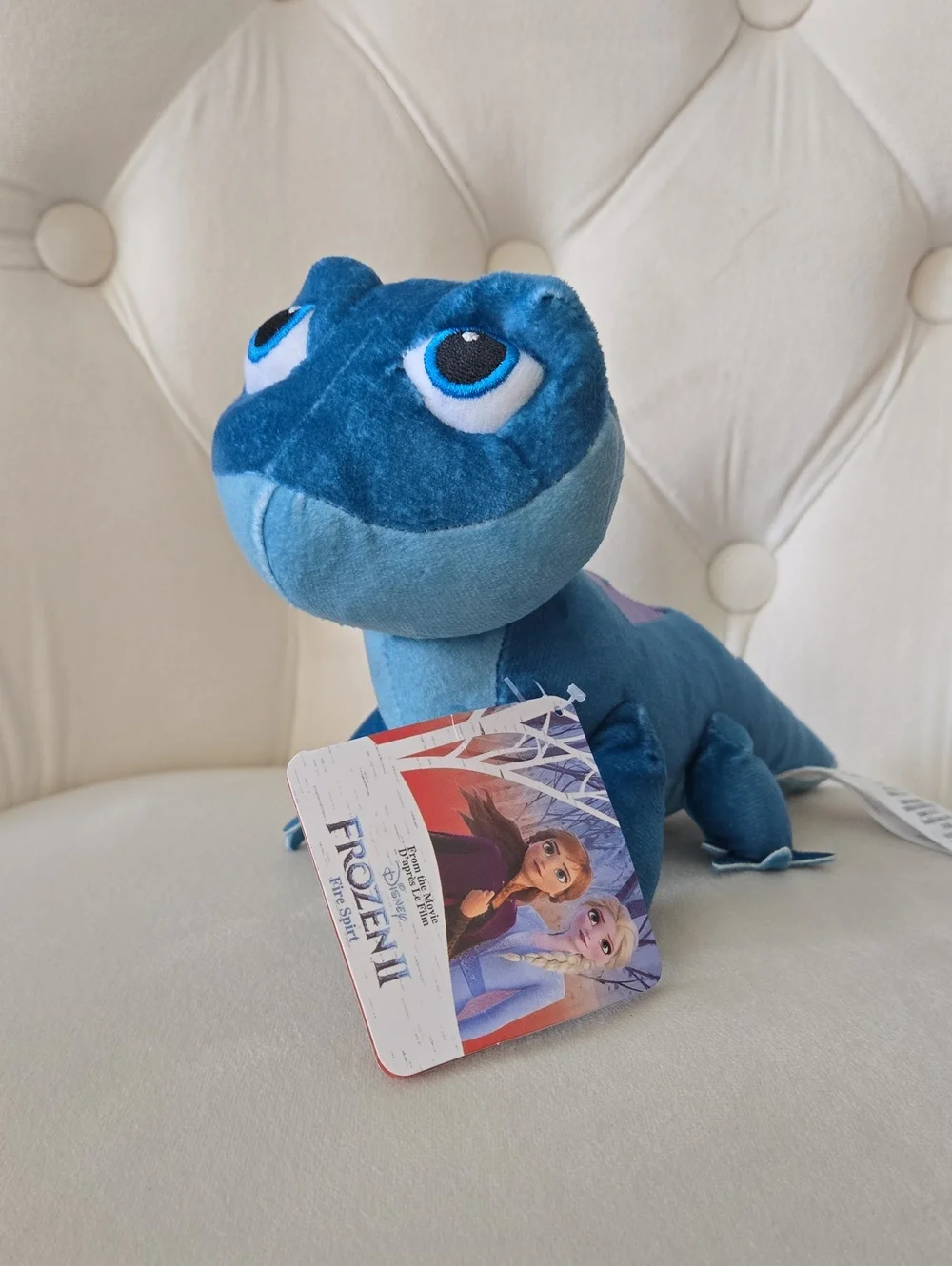 Disney Frozen Bruni Plush - Blue and Light Blue, NWT